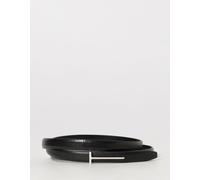 TOM FORD Adjustable Calfskin Leather Belt with T Monogram Buckle - Size: 105 - male