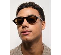 Tom Ford Aristotele Oval Sunglasses, Brown, Men Brown