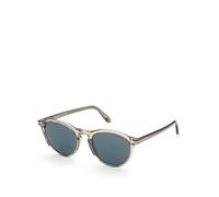 Tom Ford Aurele Round Sunglasses, Beige, Men Beige