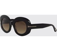 TOM FORD Aviator Acetate Sunglasses with Dark Lenses and Metal Logo - Size: OS - female