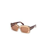 Tom Ford Brigitta Rectangular Sunglasses, Light Brown, Women Light Brown