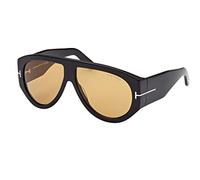 Tom Ford Man Sunglass FT1044 - Frame color: Black Shiny, Lens color: Brown
