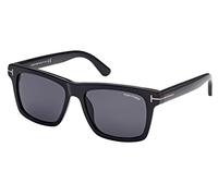 Tom Ford BUCKEY-02 FT 0906-N Shiny Black/Grey 58/17/145 men Sunglasses