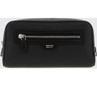 TOM FORD Calf Leather Beauty Case with Laminated Logo and Zip Closure - Size: OS - unisex