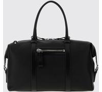 TOM FORD Calfskin Leather Travel Bag with Double Handle and Shoulder Strap