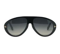 Tom Ford CAMILLO-02 FT 0988 Shiny Black/Grey Shaded 60/15/140 unisex Sunglasses