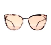 Tom Ford Cat Eye Coloured Havana Brown Mirror Simona Ft0717 Sunglasses Brown
