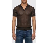 TOM FORD Cotton And Silk Polo Shirt - Size: 52 - male