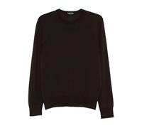 TOM FORD crew-neck cashmere-blend sweater - Brown 52-56