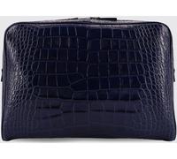 TOM FORD Croc Print Leather Pouch - Size: OS - male