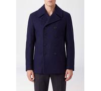 TOM FORD Double-Breasted Pure Wool Pea Coat with Notch Lapels - Size: 52 - male