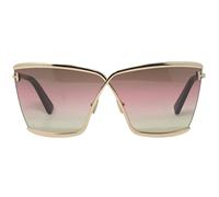 Tom Ford Elle Ft0936 28F Shiny Rose Gold Sunglasses - One Size