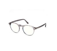 Tom Ford FT5833-B Blue-Light Block 020 Men's Eyeglasses Clear Size 49 (Frame Only) - Blue Light Block Available