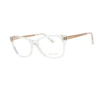 Tom Ford Eyeglasses Frames Womens Crystal Rectangular FT5353 TF 5353 026 54mm