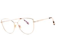 Tom Ford Eyeglasses Frames Womens Rose Gold Cat-Eye FT5667-B TF 5667-B 028 55mm