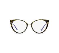 TOM FORD Eyewear Blue Block cat-eye frame glasses - Brown One Size