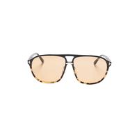 TOM FORD Eyewear Bruce tortoiseshell acetate sunglasses - Black 61
