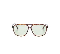 TOM FORD Eyewear Bruce tortoiseshell pilot-frame sunglasses - Brown 61