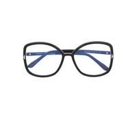 TOM FORD Eyewear FT5845B oversize-frame glasses - Black 56