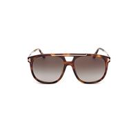 TOM FORD Eyewear Sam-02 browline sunglasses - Brown 58