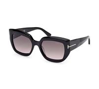 Tom Ford FT1192 Saltzman 01B Women's Sunglasses Colour Black Smoked Lens Size 53 mm