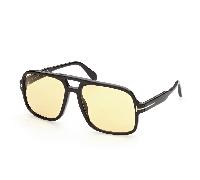 Falconer-02 Sunglasses - male - Tom Ford - Sunglasses - Black - 60 MM - Accessories 60 MM