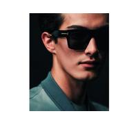 Tom Ford FAUSTO FT0711 01A Black Sunglasses Sonnenbrille Grey Lenses 53-20-145