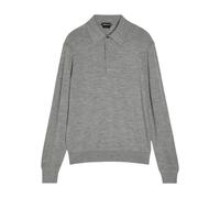 Tom Ford Fine-knit Wool Polo Jumper - Grey - 48 (IT48 / M)