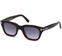 Tom Ford Snowdon FT0237 Sunglasses Black Brown / Smoke Grey Gradient / 52