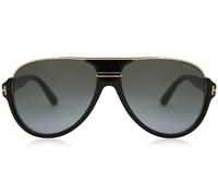 Tom Ford FT0334 DIMITRY 01P Men's Sunglasses Black Size 59