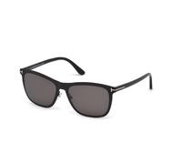 TOM FORD Man FT0526 ALASDHAIR 02A Sunglasses Metal Black Smoke Geometric Normal
