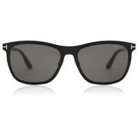 TOM FORD FT0526 ALASDHAIR 02A Man Sunglasses Metal Black Smoke Geometric Normal