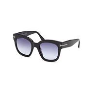 TOM FORD FT0613 BEATRIX-02 01W Woman Sunglasses Acetate Black Blue Geometric Normal