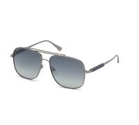 TOM FORD FT0669 JUDE 12W Man Sunglasses Metal Ruthenium Blue Geometric Normal Shaded