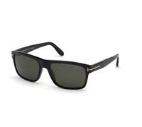 Tom Ford FT0678 AUGUST Polarized 01D Men's Sunglasses Black Size 58