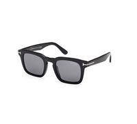TOM FORD Man FT0751 DAX 01D Sunglasses Acetate Black Smoke Squared Polarized