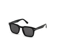 TOM FORD FT0751-N DAX 01A Man Sunglasses Acetate Black Grey Squared Normal
