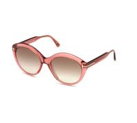 Tom Ford FT0763 MAXINE 72F Womenâs Sunglasses Pink Size 56