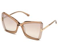 Tom Ford FT0766/S 57G Women's Sunglasses Light Brown Brown 63mm