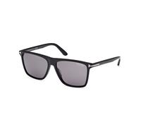 TOM FORD FT0832 FLETCHER 01D Man Sunglasses Acetate Black Smoke Squared Polarized