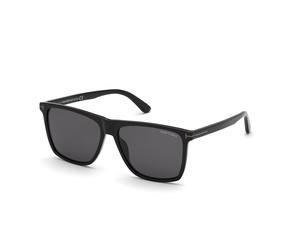 TOM FORD FT0832-N FLETCHER 01A Man Sunglasses Acetate Black Grey Squared Normal