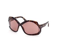 Tom Ford FT0903 CHEYENNE 52E Womenâs Sunglasses Tortoiseshell Size 68