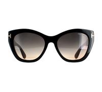 Tom Ford FT0940 Cara Womens Shiny Black Sunglasses
