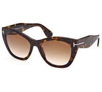 Tom Ford FT0940/S 55F Women's Sunglasses Brown / Tortoise Brown 56mm