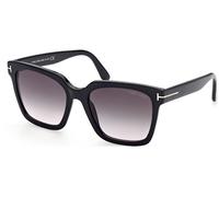 Tom Ford FT0952 SELBY C55 01B - Shiny Black / Shiny Black