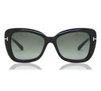 Tom Ford FT1008 MAEVE 01B Womenâs Sunglasses Black Size 55