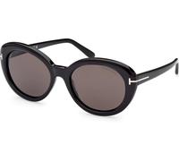 Tom Ford FT1009/S 01A Women's Sunglasses Black Grey 55mm