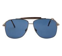 Tom Ford Sunglasses Jaden Blue Ruthenium Navigator Pilot FT1017 TF 1017 14V