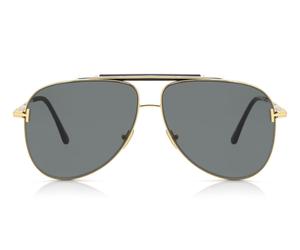 Tom Ford FT1018 BRADY 30A Men's Sunglasses Gold Size 60