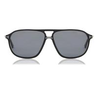 Tom Ford FT1026-N BRUCE Polarized 01D Men's Sunglasses Black Size 61